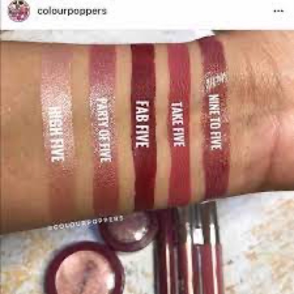 Colorpop Super Shock Shadow Party Of Five - Picture 5 of 10